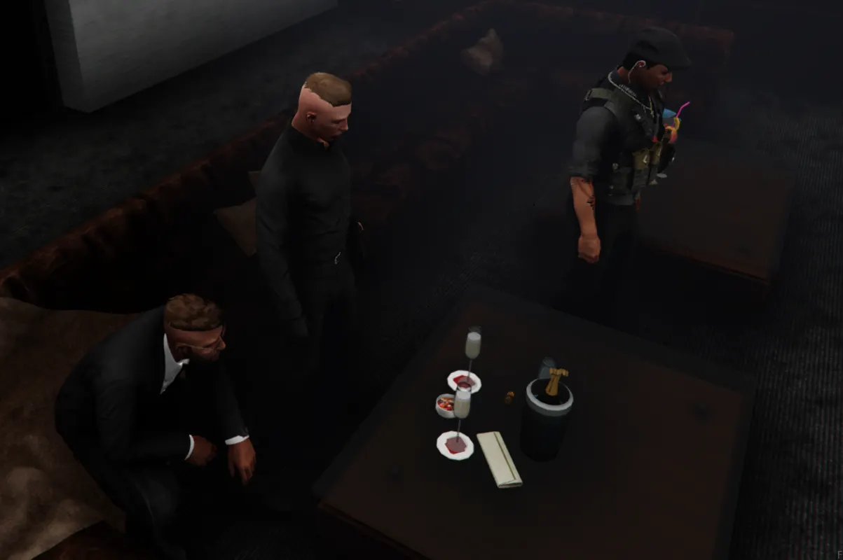 Spieler im gemeinsamen Roleplay